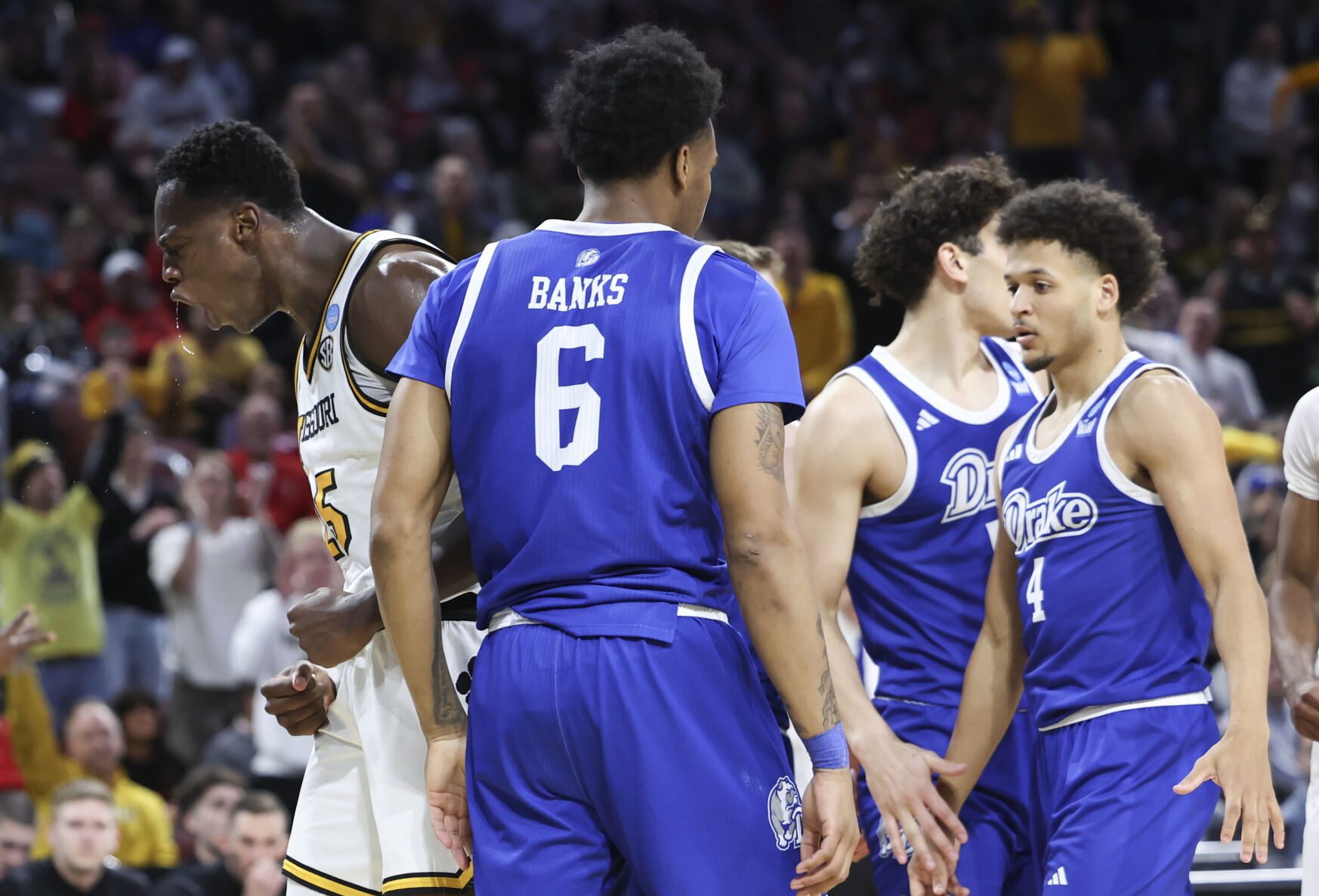 NCAA Drake Missouri Basketball